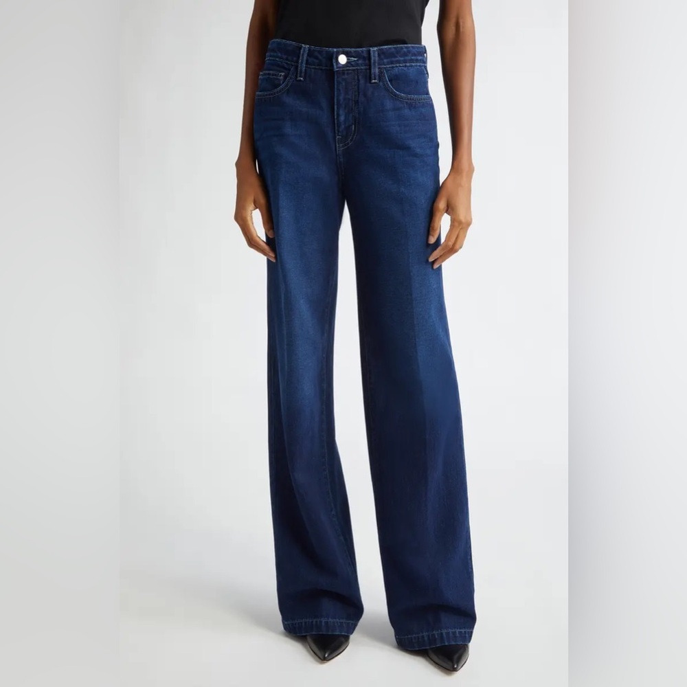 L’Agence Clayton Harlan Wide Leg Jean Size 25